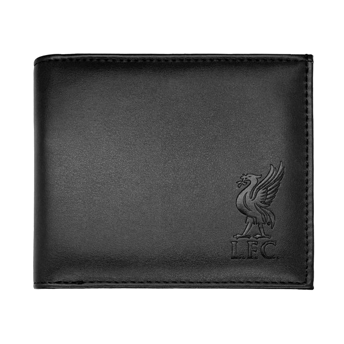 Black-Red-Green - Side - Liverpool FC Stadium Faux Leather Football Wallet