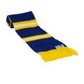 Blue - Front - Fan Originals 3 Stripes Bar Scarf