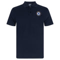 Navy Blue - Back - Chelsea FC Mens Crest Polo Shirt