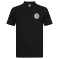 Black - Front - Chelsea FC Mens Crest Polo Shirt