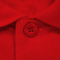 Red - Close up - Arsenal FC Mens Polo Shirt