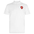 White - Back - Arsenal FC Mens Polo Shirt