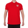 Red - Front - Arsenal FC Mens Polo Shirt