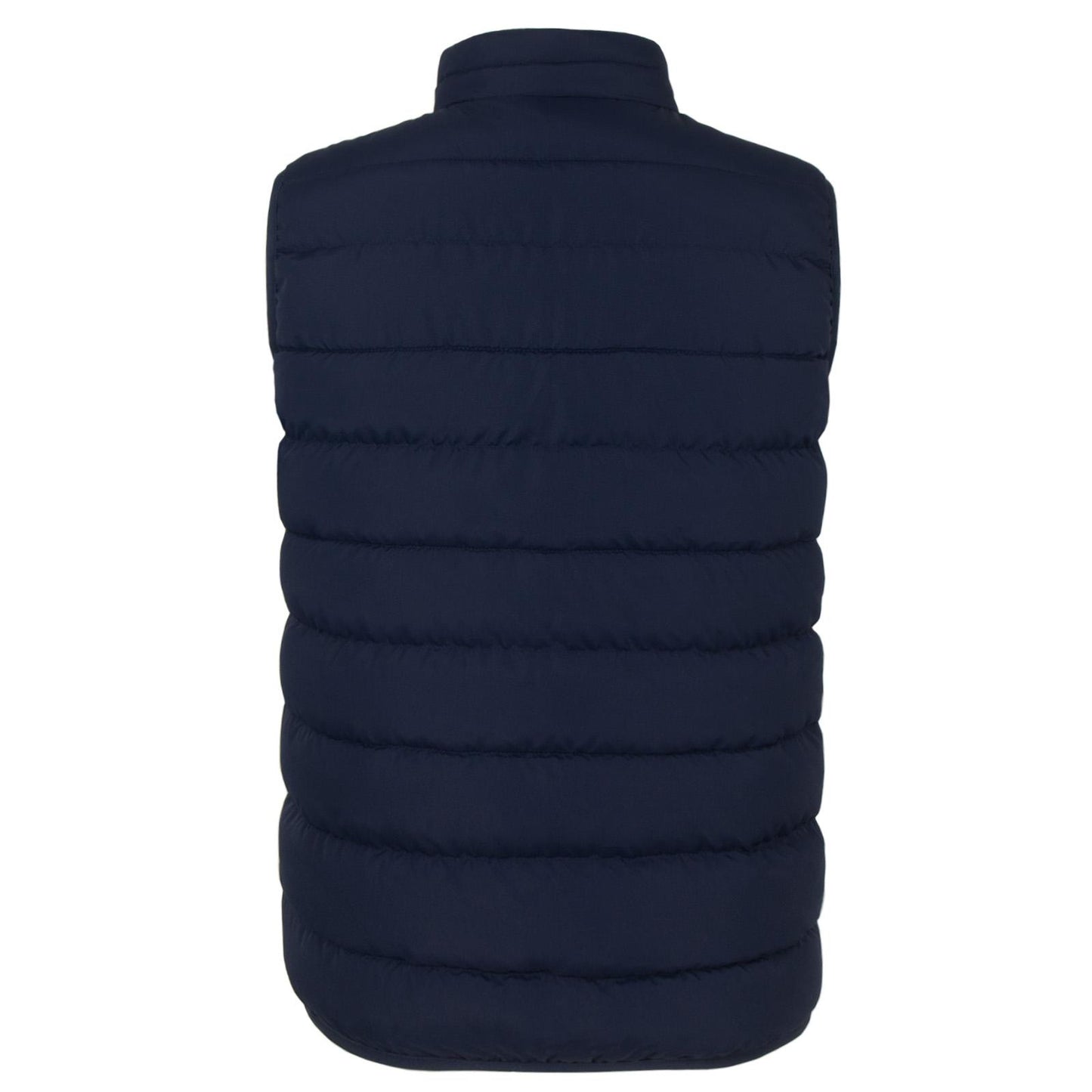 Navy Blue - Close up - Tottenham Hotspur FC Mens Quilted Padded Gilet