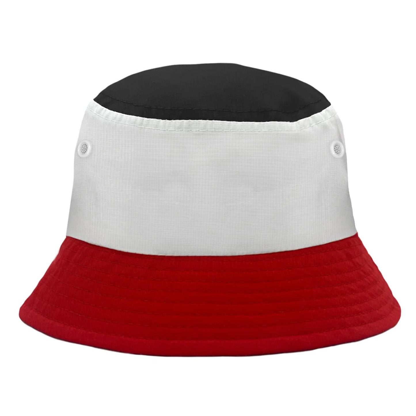 Black-White-Red - Back - Fan Originals United Trophy Bucket Hat
