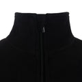 Black - Side - Arsenal FC Mens Crest Fleece Jacket