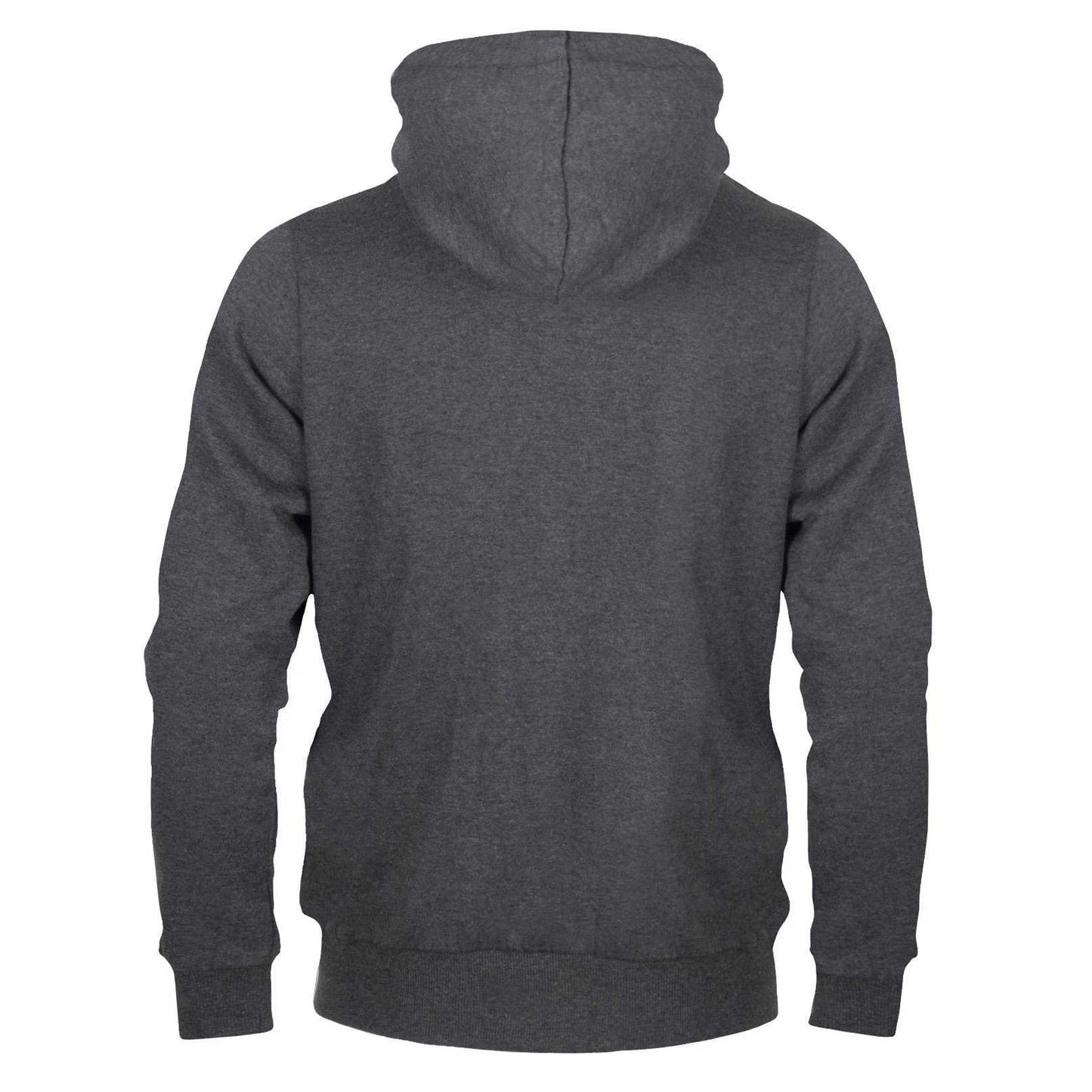 Grey - Back - Arsenal FC Boys Gunners 1886 Full Zip Hoodie