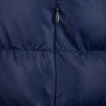 Navy Blue - Pack Shot - Chelsea FC Mens Crest Quilted Jacket