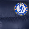 Navy Blue - Back - Chelsea FC Mens Crest Quilted Jacket