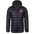 Black - Back - Arsenal FC Mens Crest Quilted Jacket