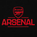 Black - Side - Arsenal FC Mens Fleece Hoodie