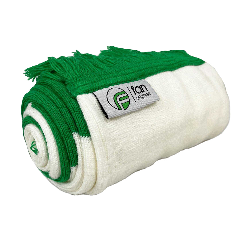 Green - Side - Fan Originals Celtic Bar Scarf