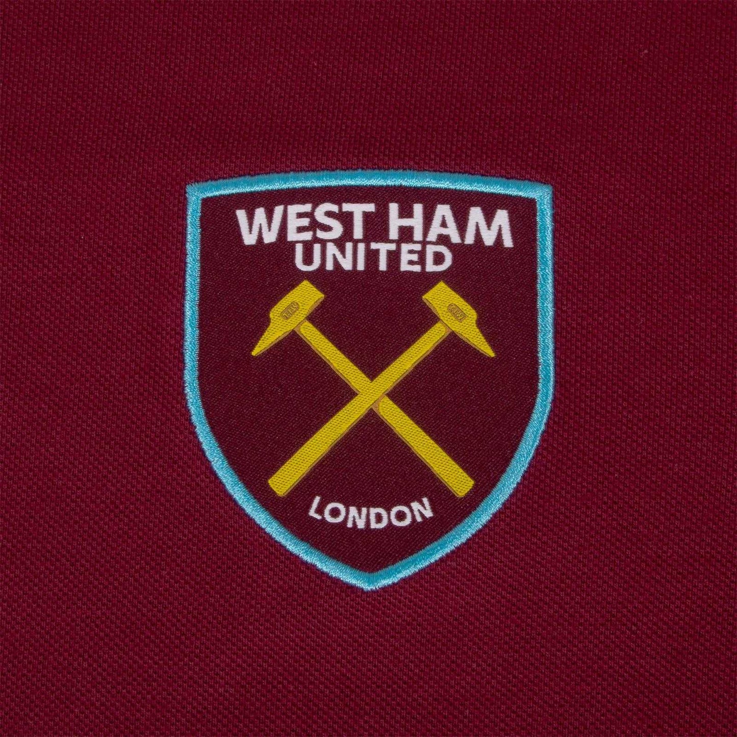 Claret - Lifestyle - West Ham United FC Mens Crest Polo Shirt