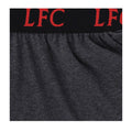 Grey - Side - Liverpool FC Mens Short Pyjama Set