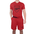 Red Marl - Lifestyle - Arsenal FC Mens Short Pyjama Set