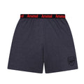 Grey - Side - Arsenal FC Mens Short Pyjama Set