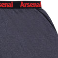 Grey - Pack Shot - Arsenal FC Mens Short Pyjama Set