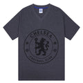 Grey - Back - Chelsea FC Mens Short Pyjama Set