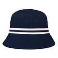 Navy - Back - Scotland FA Cotton Bucket Hat