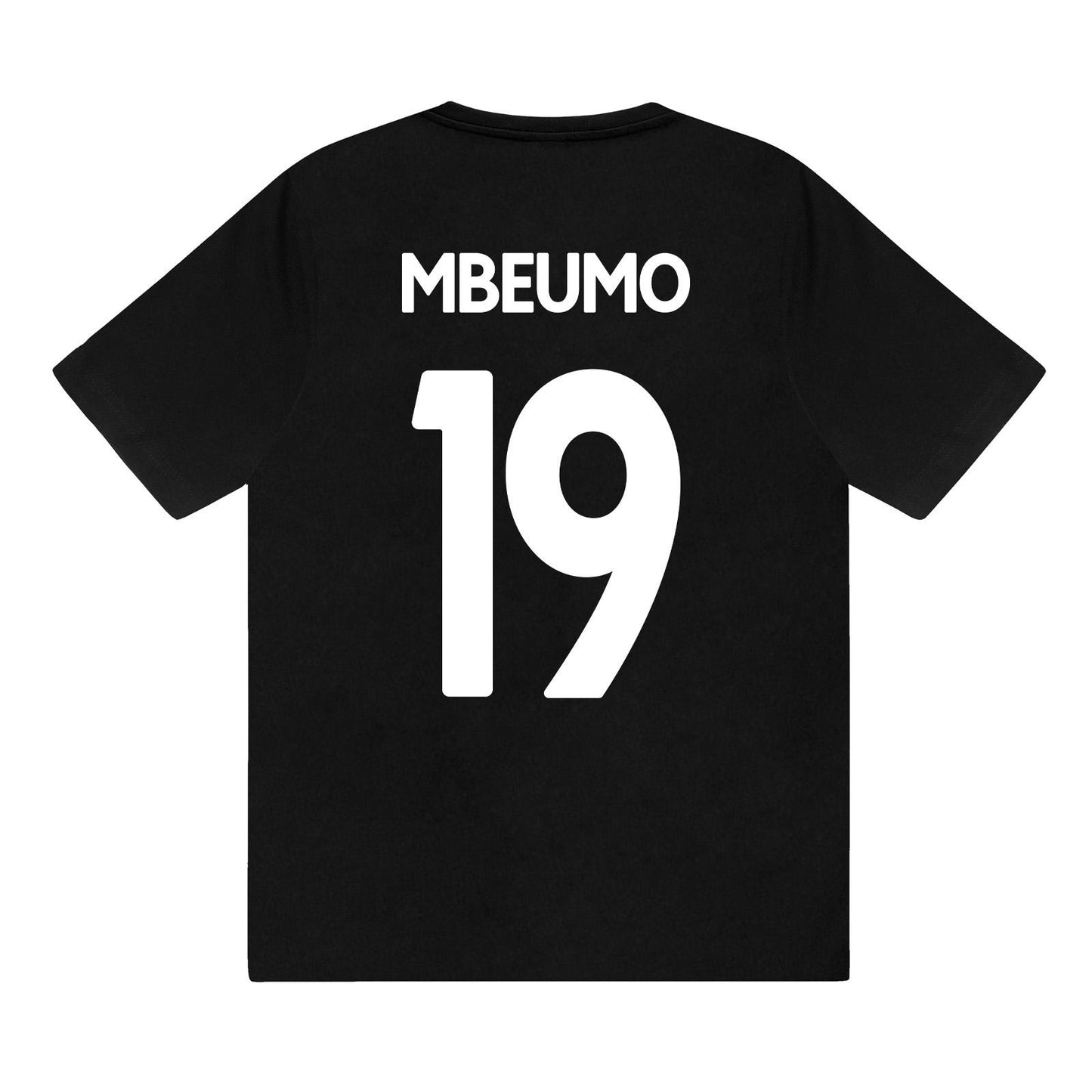 Black - Side - Manchester United FC Boys Mbeumo 19 Sublimated Short Pyjama Set