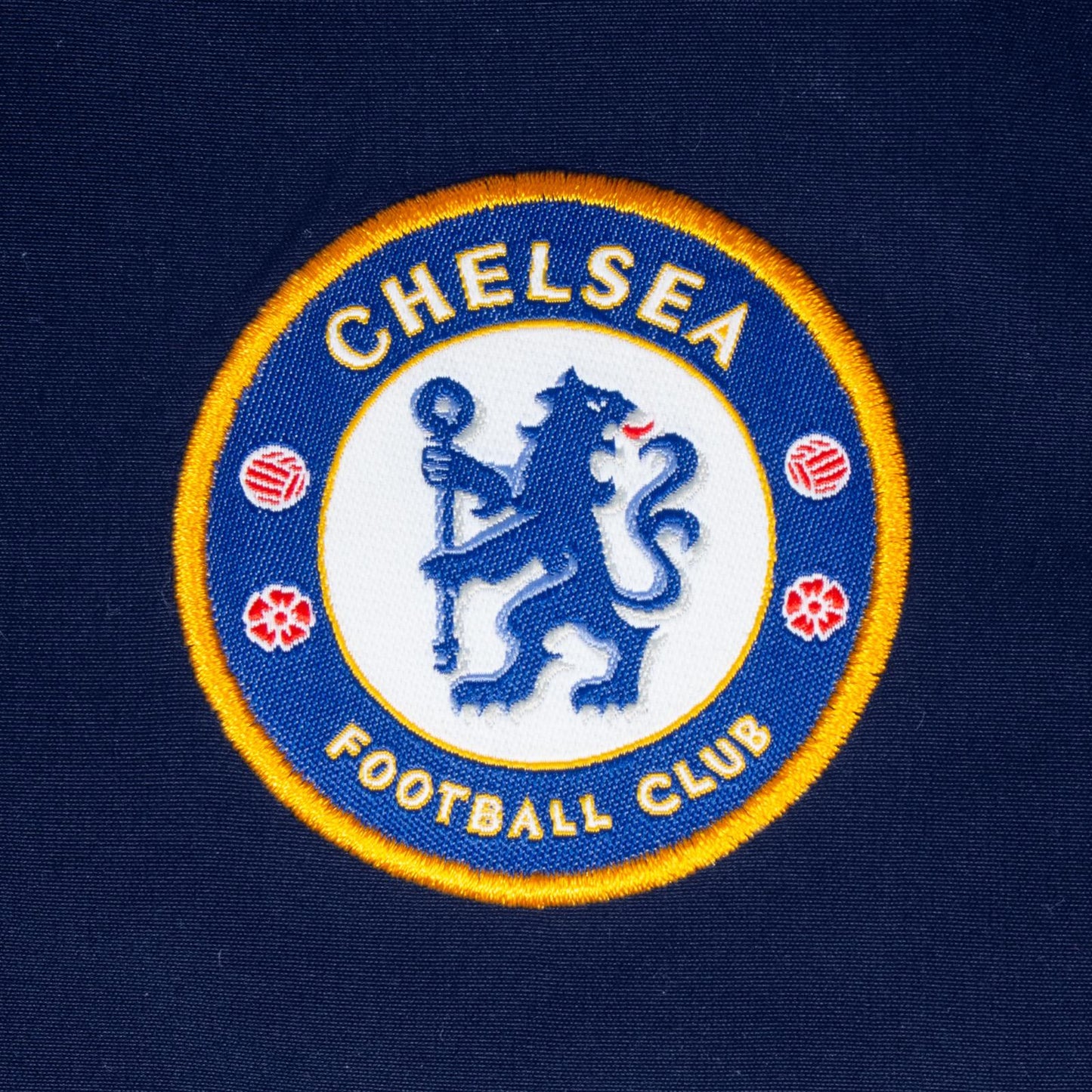 Navy Blue - Close up - Chelsea FC Mens Crest Tracksuit