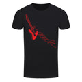 Black-Red - Front - Grindstore Mens Guitar Rock Lead T-Shirt