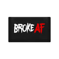 Black-White-Red - Front - Grindstore Broke AF Wallet
