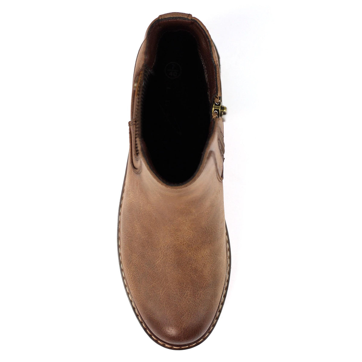 Brown - Lifestyle - Lunar Womens-Ladies Connie Ankle Boots