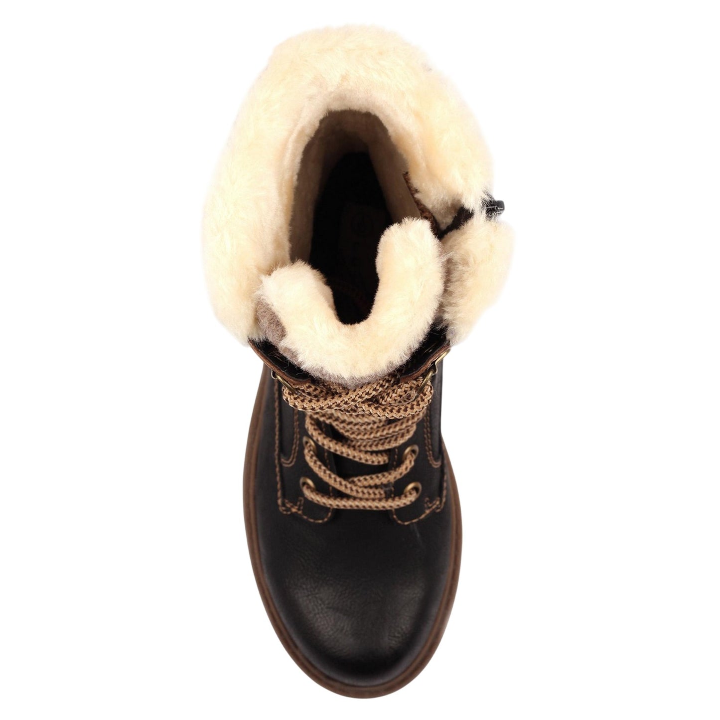 Black - Side - Lunar Womens-Ladies Cambridge Waterproof Ice Grips Boots