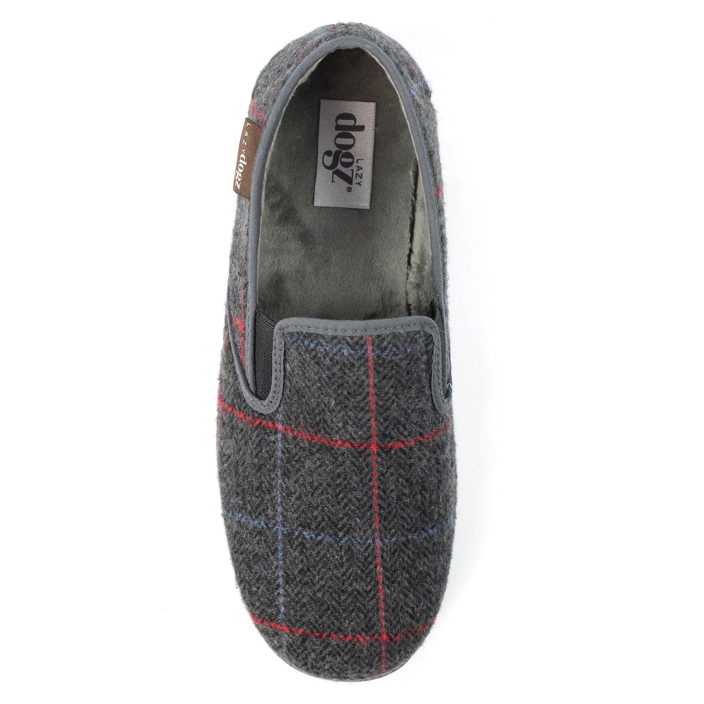 Grey - Lifestyle - Lazy Dogz Mens Hughes Slippers
