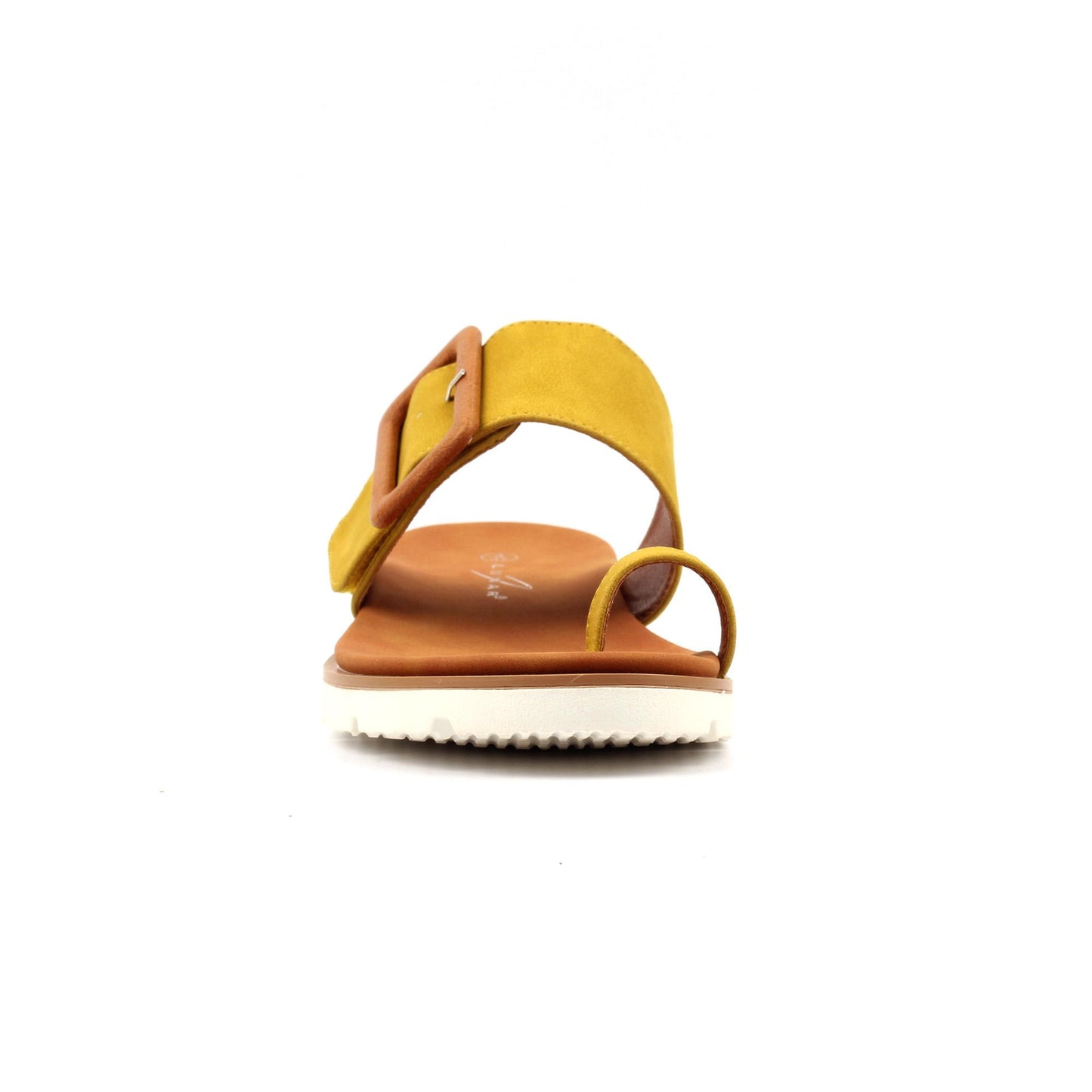Lime - Side - Lunar Womens-Ladies Emily Sandals