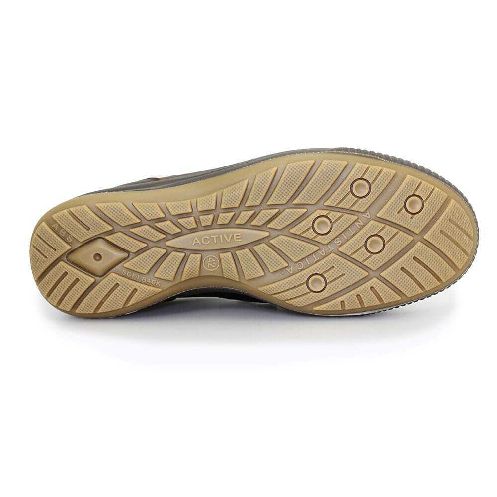 Brown - Lifestyle - Grisport Mens Arran Leather Walking Shoes