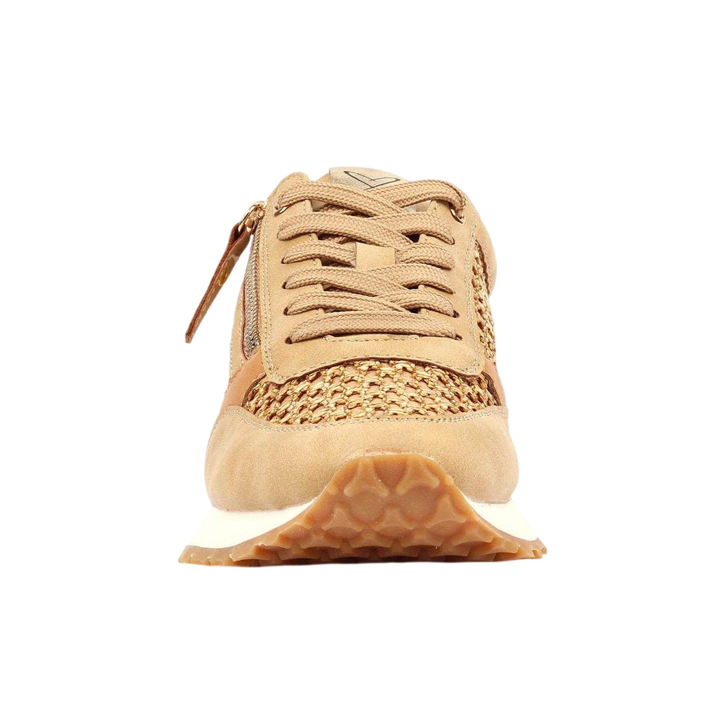 Camel - Side - Lunar Womens-Ladies Lara Trainers