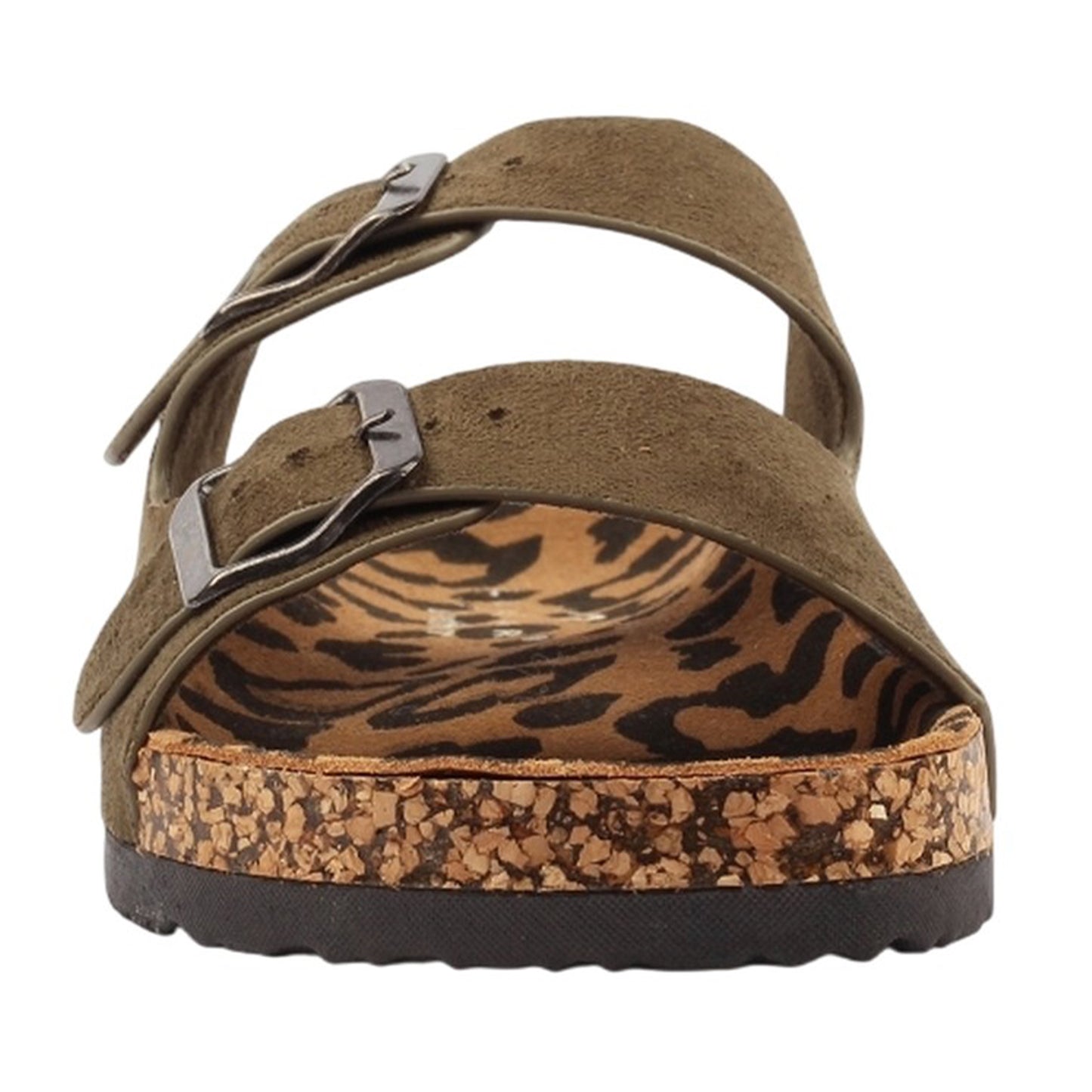 Sage - Pack Shot - Lunar Womens-Ladies Pecan Leather Sandals