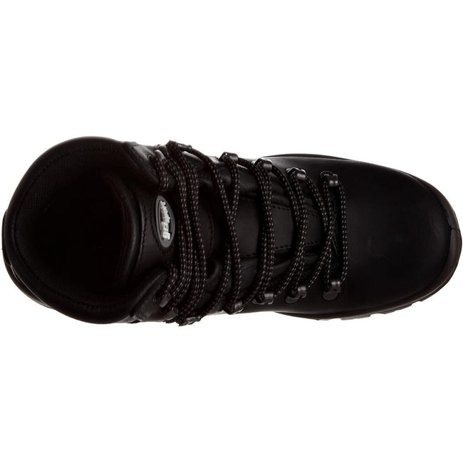 Black - Pack Shot - Grisport Unisex Adult Peaklander Waxy Leather Walking Boots