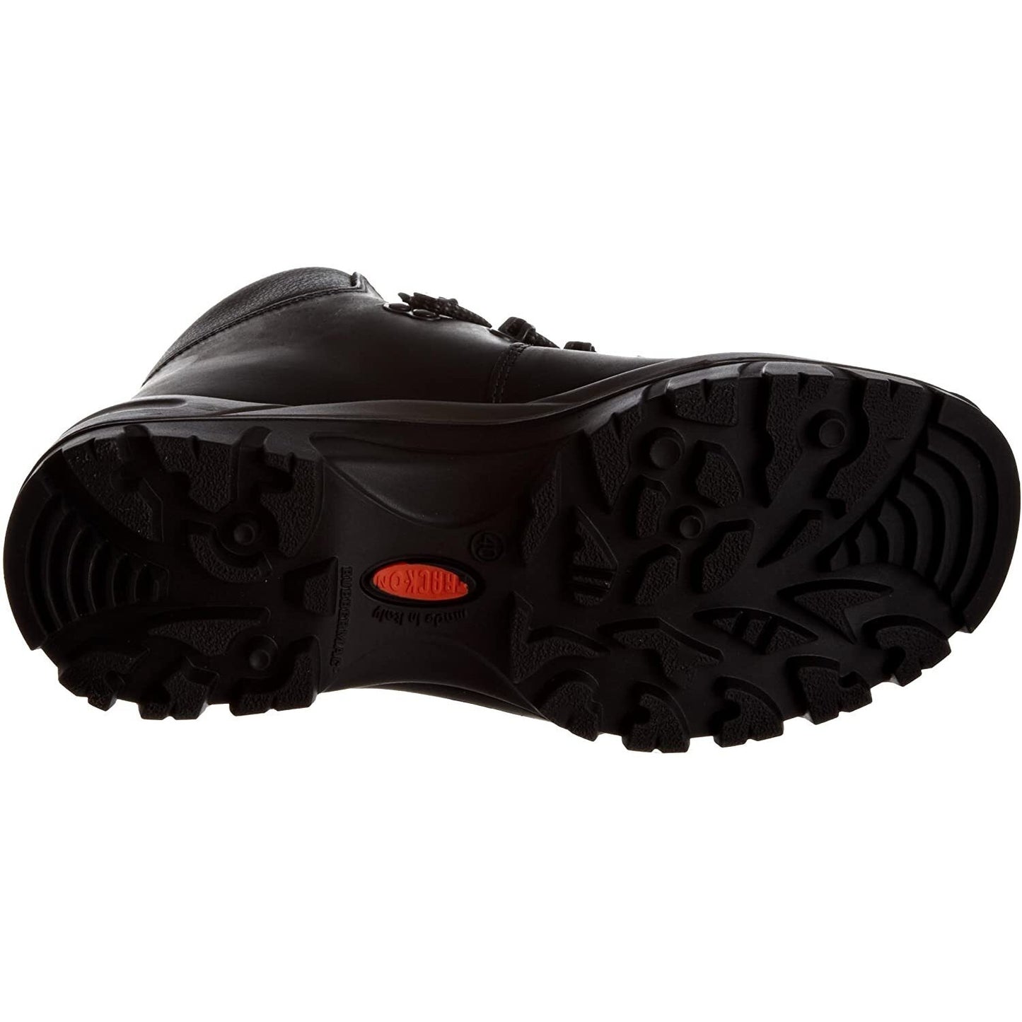 Black - Close up - Grisport Unisex Adult Peaklander Waxy Leather Walking Boots