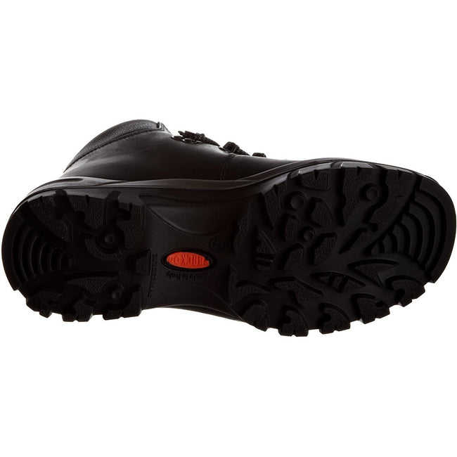 Black - Close up - Grisport Unisex Adult Peaklander Waxy Leather Walking Boots