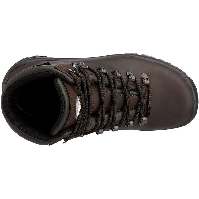 Brown - Pack Shot - Grisport Unisex Adult Peaklander Waxy Leather Walking Boots