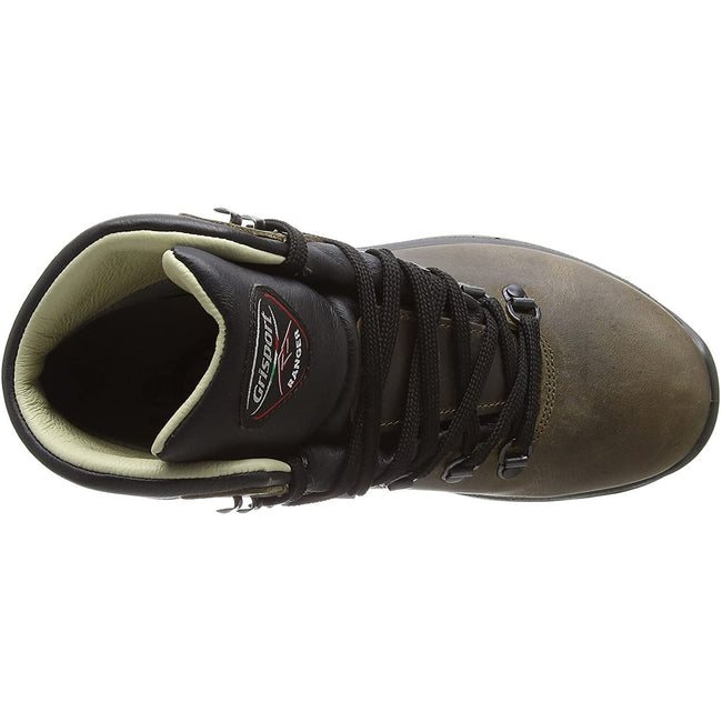 Tan-Black - Lifestyle - Grisport Unisex Adult Aztec Waxy Leather Wide Walking Boots