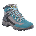 Pale Blue - Front - Grisport Womens-Ladies Excalibur Suede Walking Boots