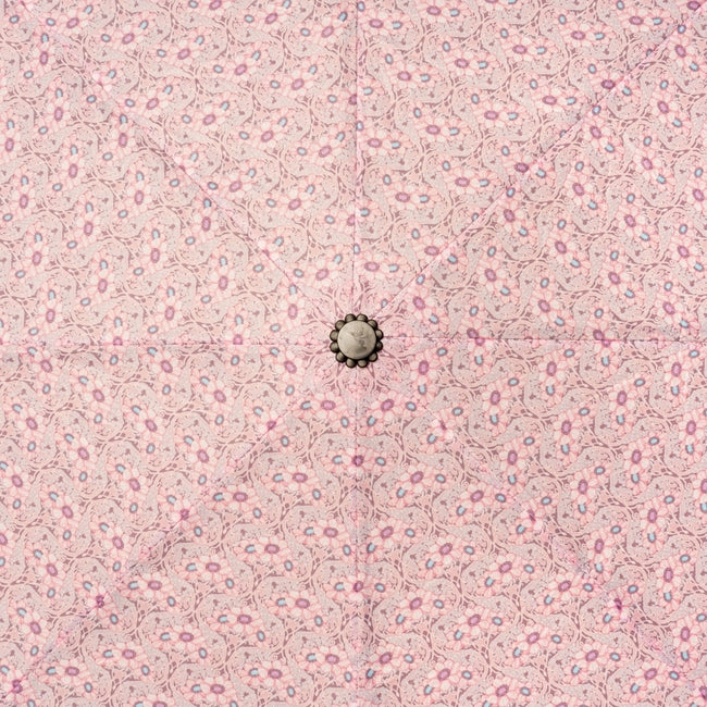 Nimbus Pink - Lifestyle - Laurence Llewelyn-Bowen Public Anemone Floral Folding Umbrella