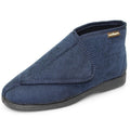 Navy - Pack Shot - Goodyear Mens Drake Slippers