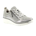 Silver - Front - Lunar Womens-Ladies Kiley Trainers