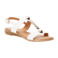 White - Front - Lunar Womens-Ladies Renoir Sandals