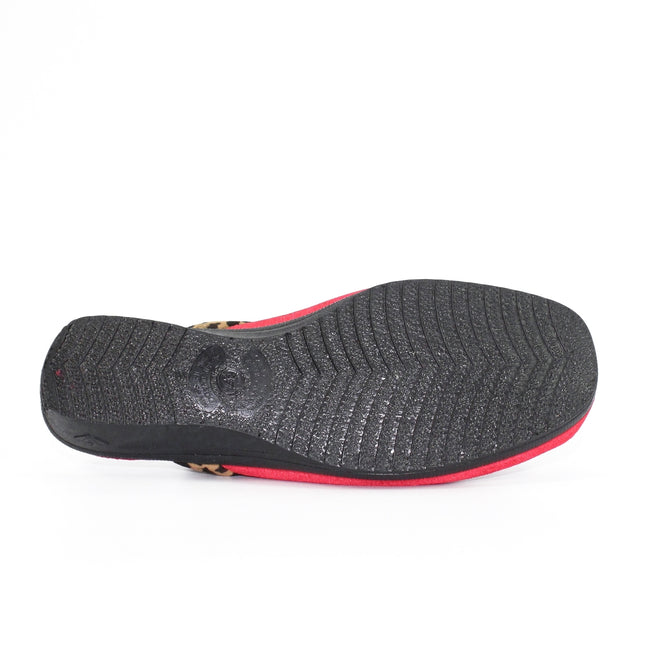 Red - Lifestyle - Lunar Womens-Ladies Michelle Slippers