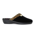 Black - Back - Lunar Womens-Ladies Michelle Slippers
