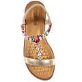 Gold - Lifestyle - Lunar Womens-Ladies Tempo Sandals