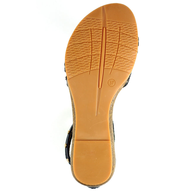Blue - Lifestyle - Lunar Womens-Ladies Ollerton Sandals