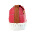 Raspberry - Lifestyle - Lunar Womens-Ladies Flamborough Leather Shoes