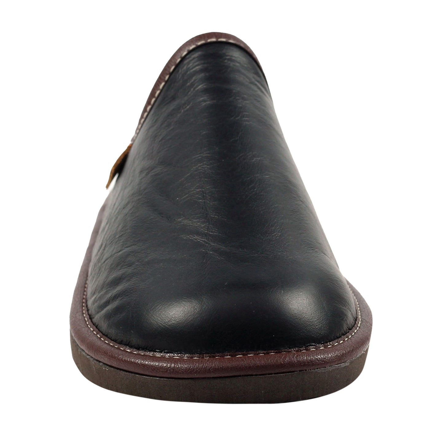 Black - Close up - Lazy Dogz Mens Tucker Slippers